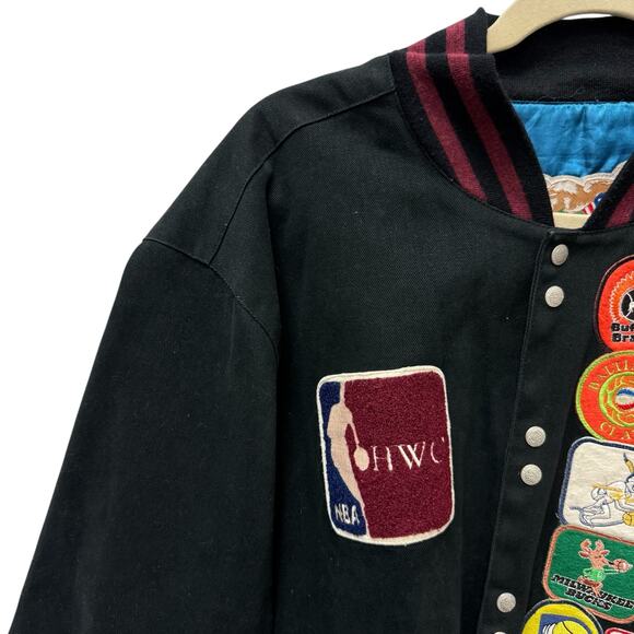 VTG Jeff Hamilton NBA/ABA Hardwood Classics Jacket 4XL - Picture 5 of 11